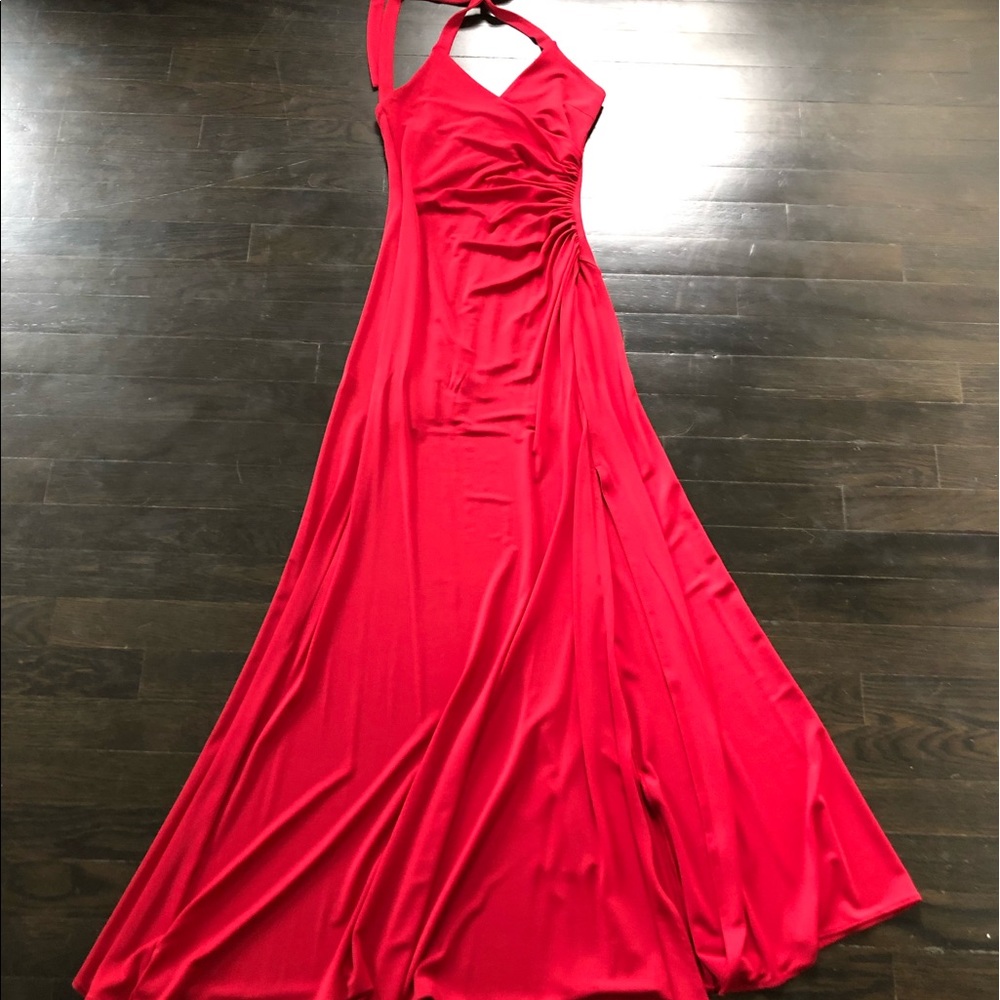 BCBG Scarlet Evening Gown